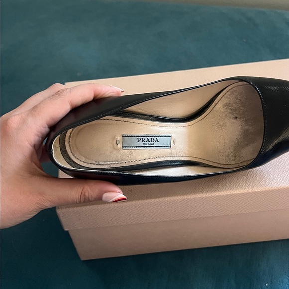 Prada Black Pumps Capretto Basics - Picture 2 of 6